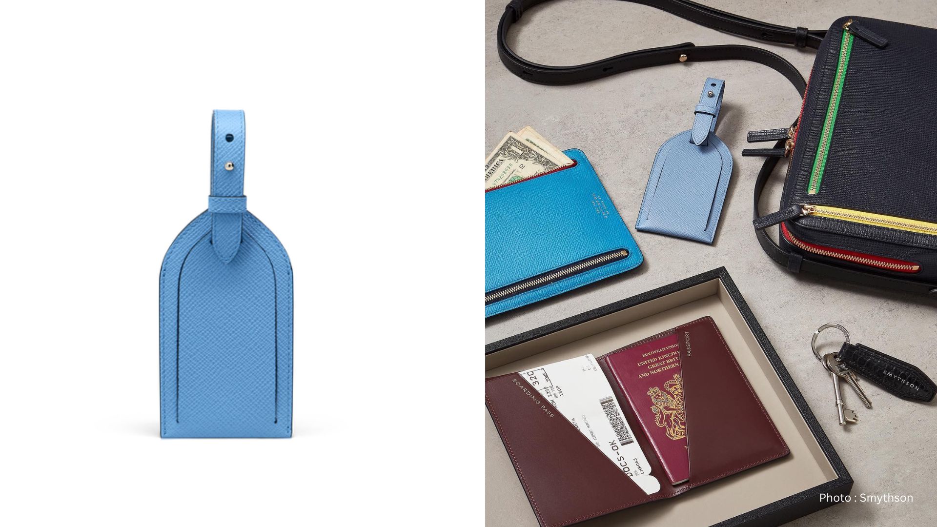 Travel in Style with Airbus 320 Leather Luggage Tags